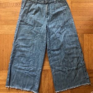 Rachel Roy: High-Rise Wide Leg Culottes